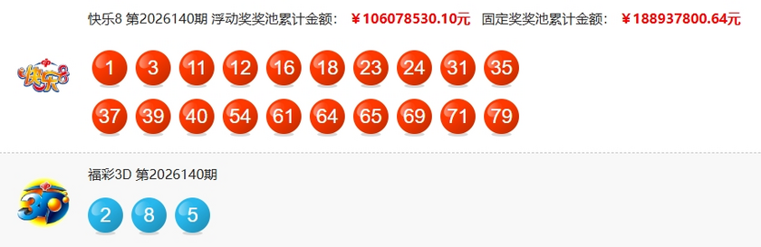 大乐透2026059期开奖回顾 开奖结果查询